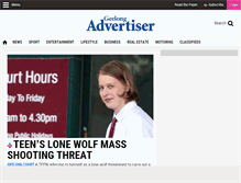 Tablet Screenshot of geelongadvertiser.com.au